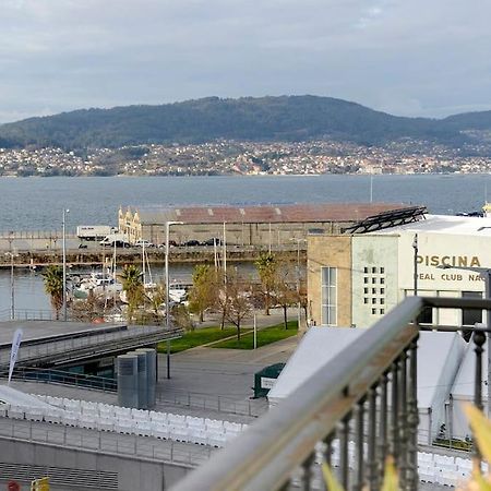 Bonito Piso Con Vistas, Centrico, Acogedor Apartment Vigo Luaran gambar